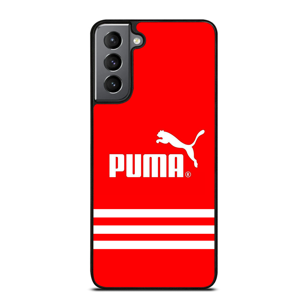 PUMA LOGO STRIPE Samsung Galaxy S21 Plus Case Cover