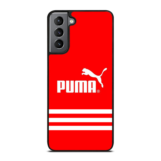 PUMA LOGO STRIPE Samsung Galaxy S21 Plus Case Cover