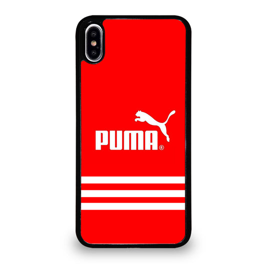 PUMA LOGO STRIPE iPhone XS Max Case Cover