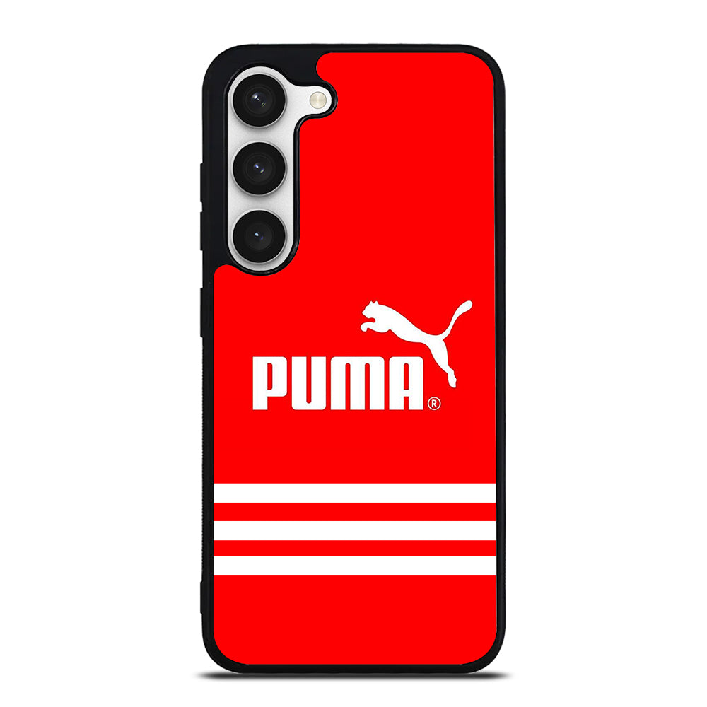 PUMA LOGO STRIPE Samsung Galaxy S23 Case Cover