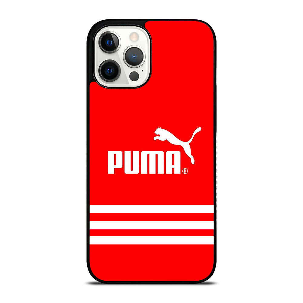 PUMA LOGO STRIPE iPhone 12 Pro Max Case Cover