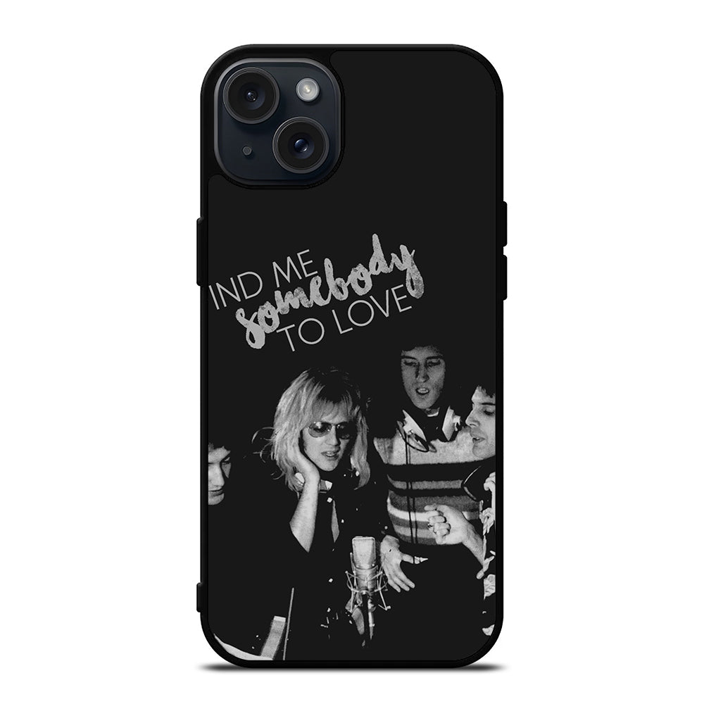 QUEEN BAND QUOTE iPhone 15 Plus Case Cover