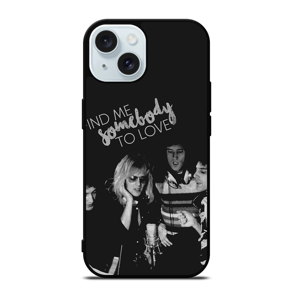 QUEEN BAND QUOTE iPhone 15 Case Cover
