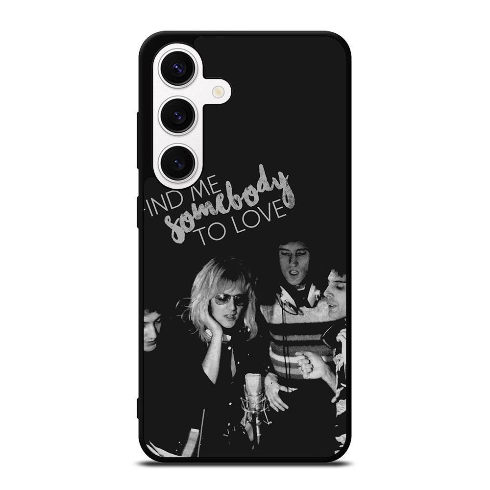 QUEEN BAND QUOTE Samsung Galaxy S24 Case Cover
