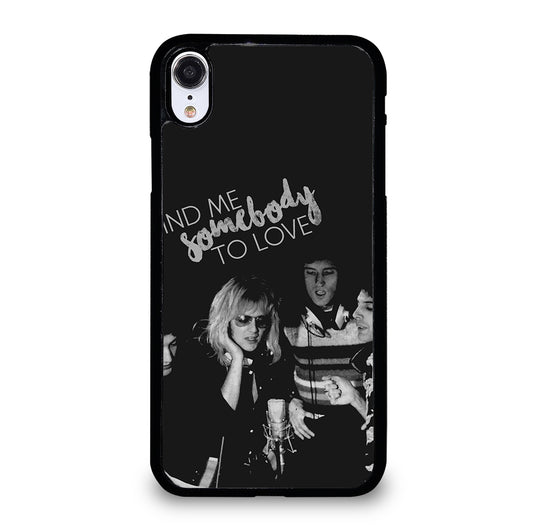 QUEEN BAND QUOTE iPhone XR Case Cover