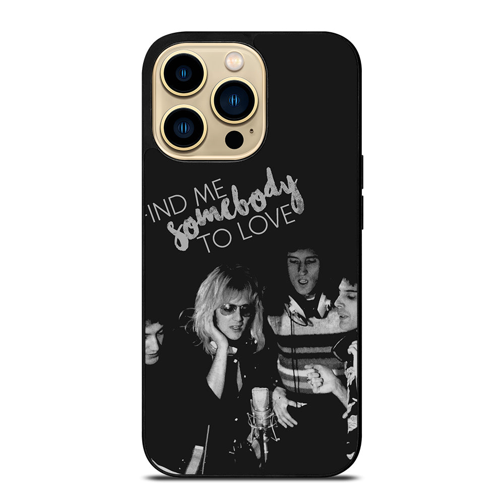 QUEEN BAND QUOTE iPhone 14 Pro Max Case Cover