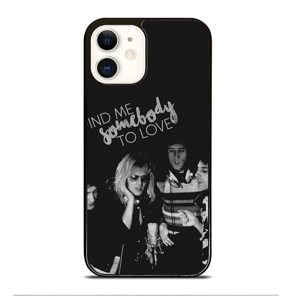 QUEEN BAND QUOTE iPhone 12 Case Cover