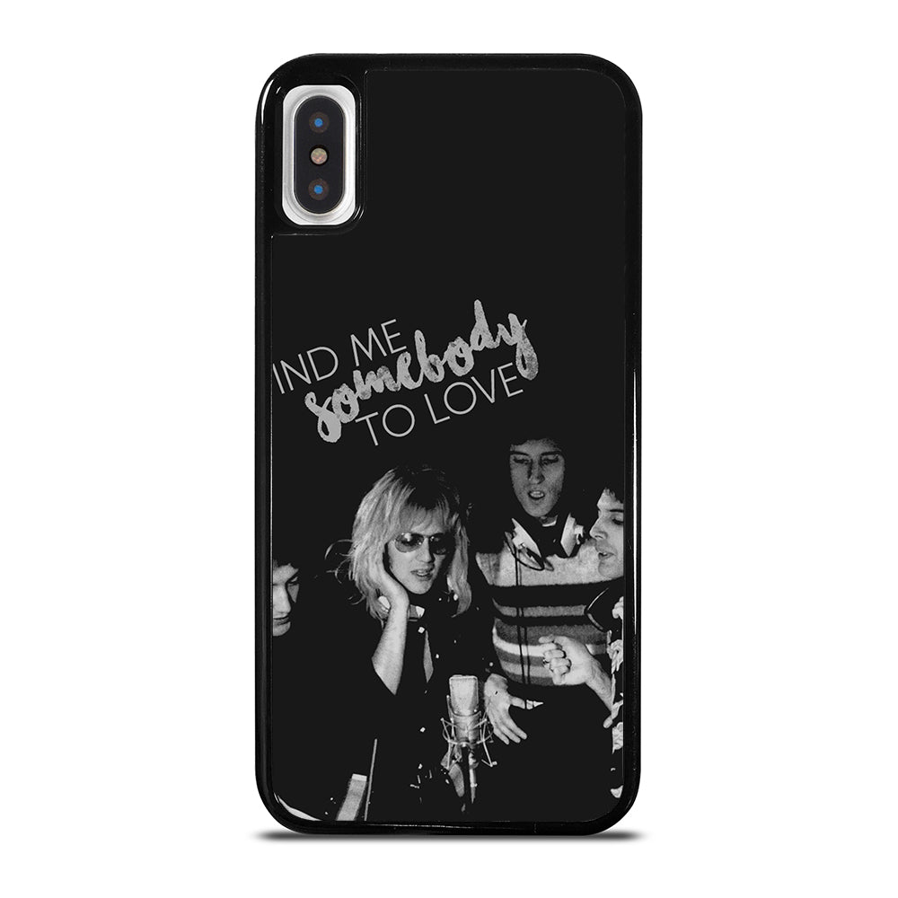 QUEEN BAND QUOTE iPhone X / XS Case Cover