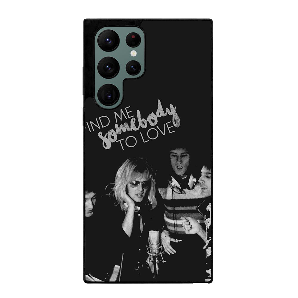 QUEEN BAND QUOTE Samsung Galaxy S22 Ultra Case Cover