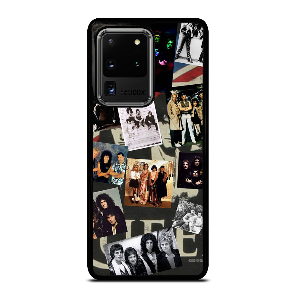 QUEEN BAND ROCK COLLAGE Samsung Galaxy S20 Ultra Case Cover