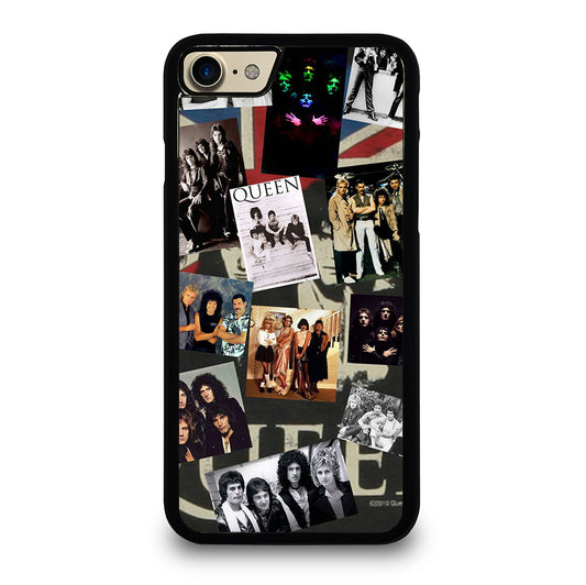QUEEN BAND ROCK COLLAGE iPhone 7 / 8 Case Cover