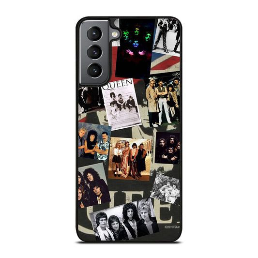 QUEEN BAND ROCK COLLAGE Samsung Galaxy S21 Plus Case Cover