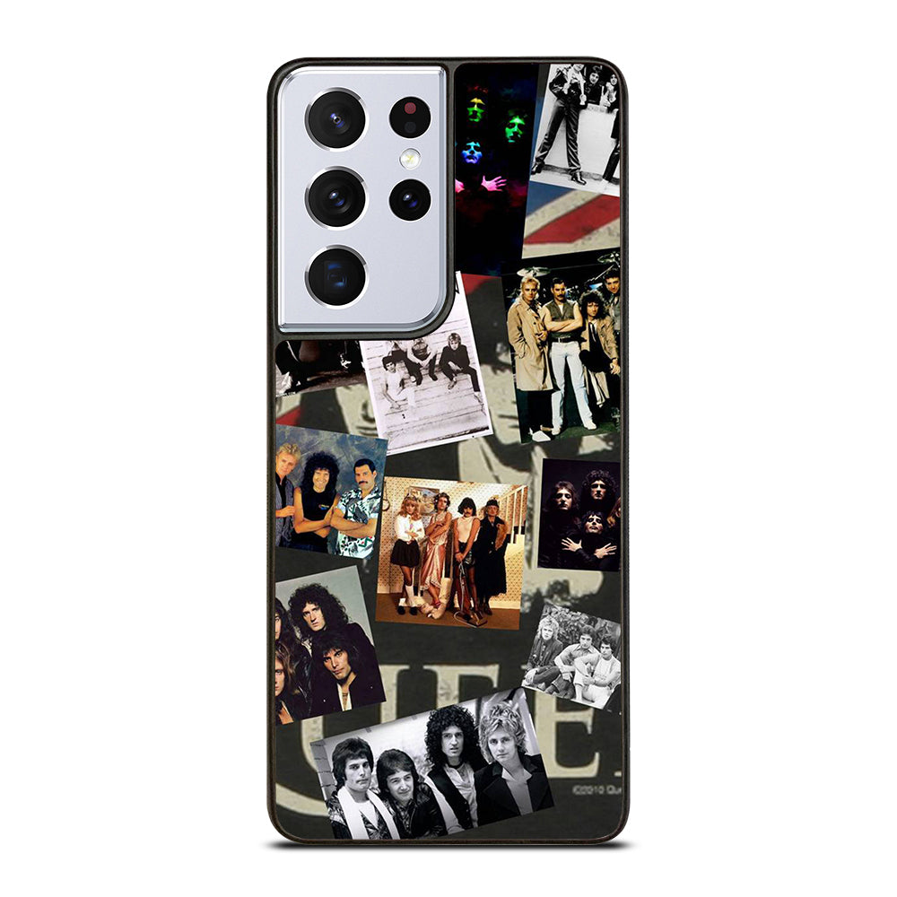 QUEEN BAND ROCK COLLAGE Samsung Galaxy S21 Ultra Case Cover