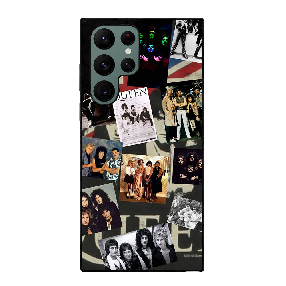 QUEEN BAND ROCK COLLAGE Samsung Galaxy S22 Ultra Case Cover