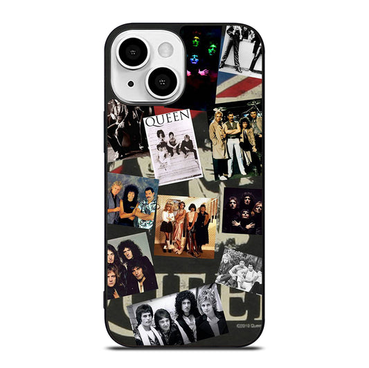 QUEEN BAND ROCK COLLAGE iPhone 13 Mini Case Cover