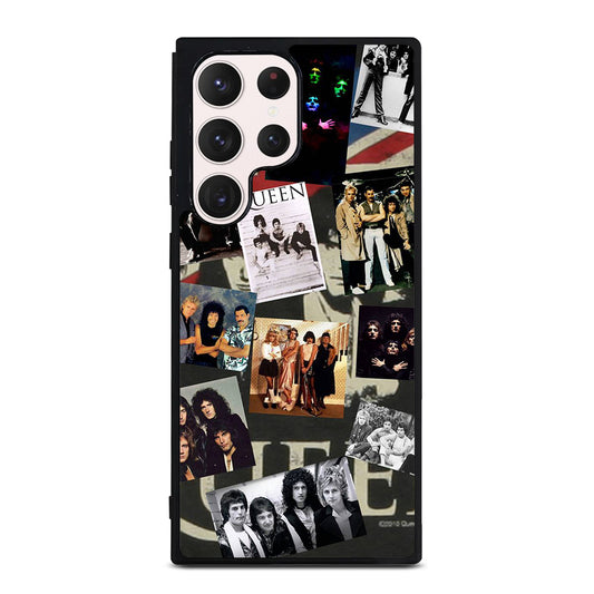 QUEEN BAND ROCK COLLAGE Samsung Galaxy S23 Ultra Case Cover