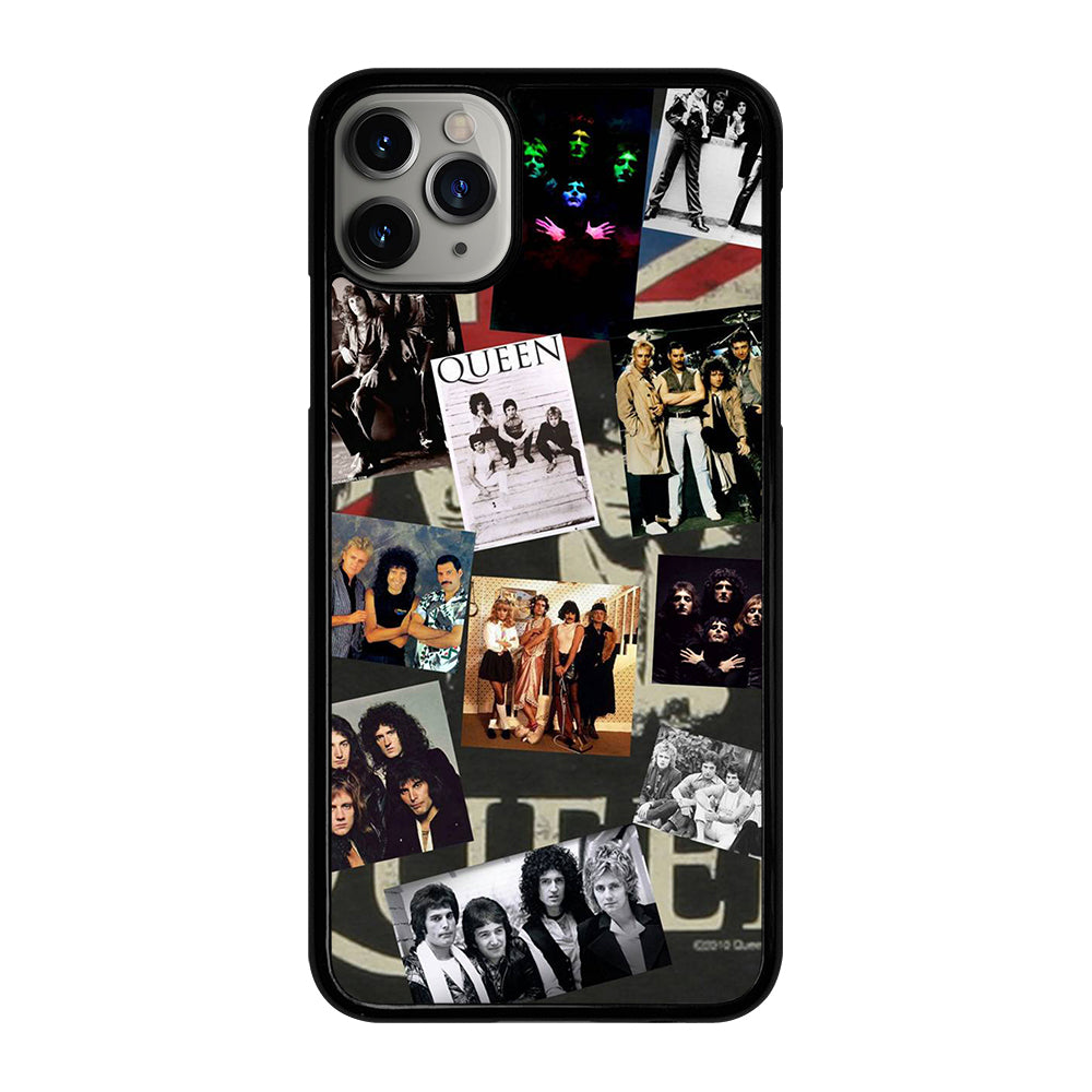 QUEEN BAND ROCK COLLAGE iPhone 11 Pro Max Case Cover