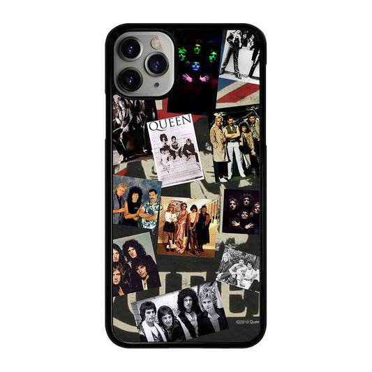 QUEEN BAND ROCK COLLAGE iPhone 11 Pro Max Case Cover