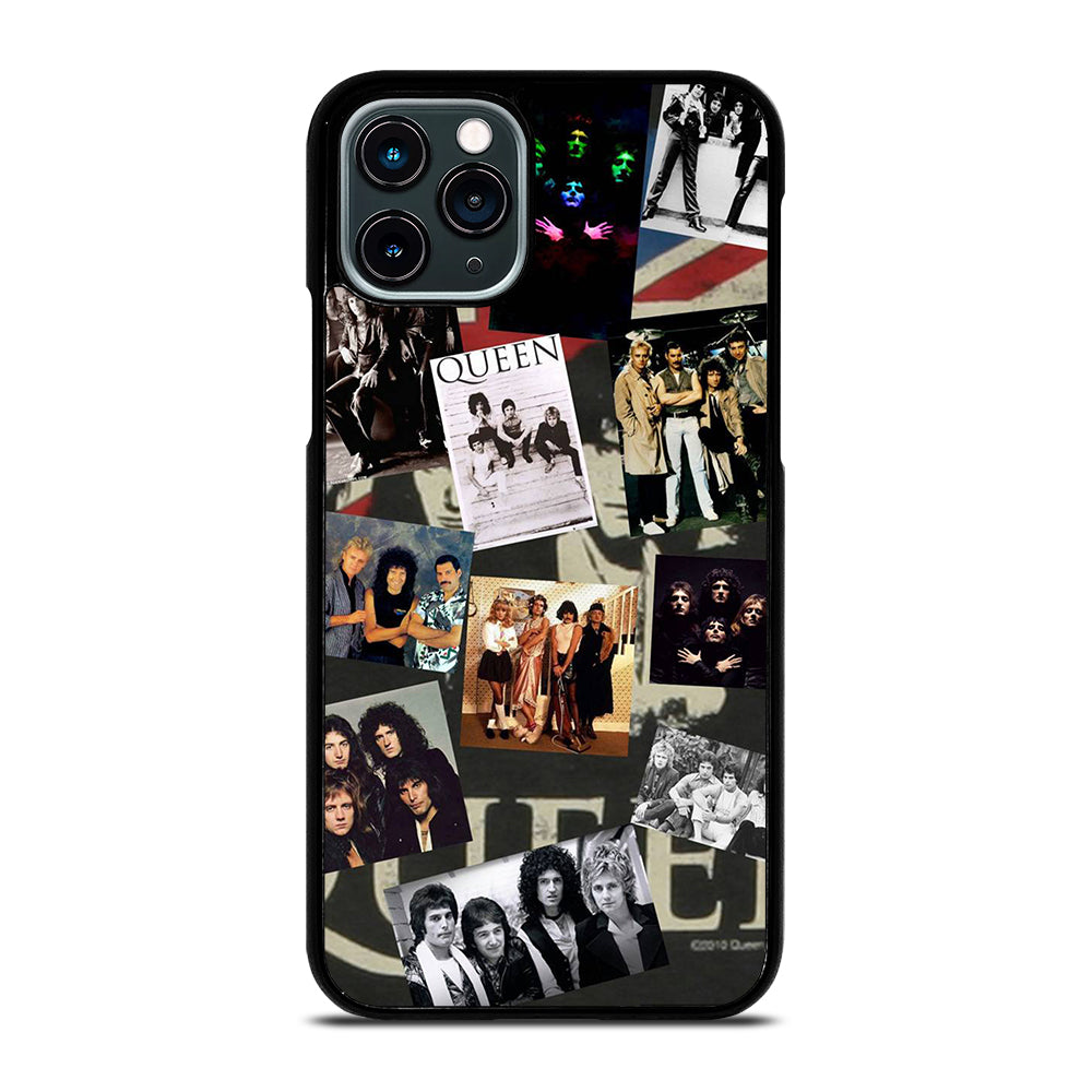 QUEEN BAND ROCK COLLAGE iPhone 11 Pro Case Cover