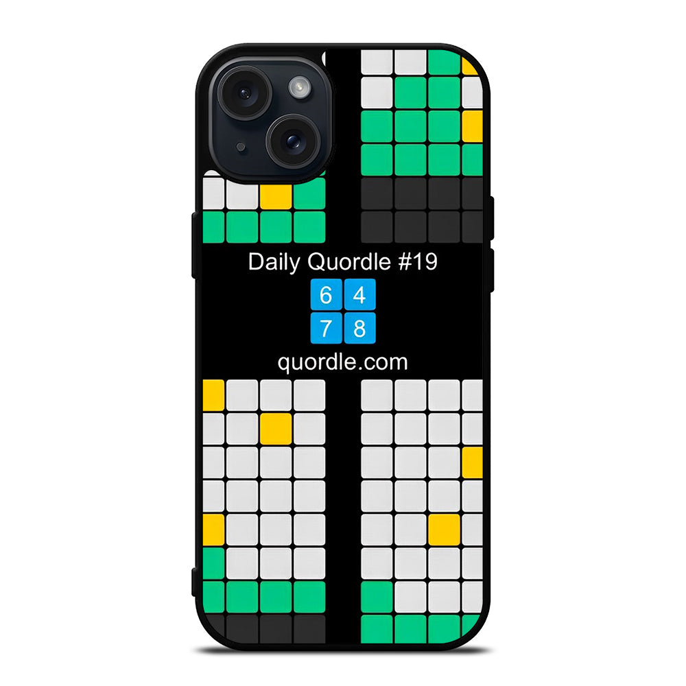 QUORDLE 2 iPhone 15 Plus Case Cover