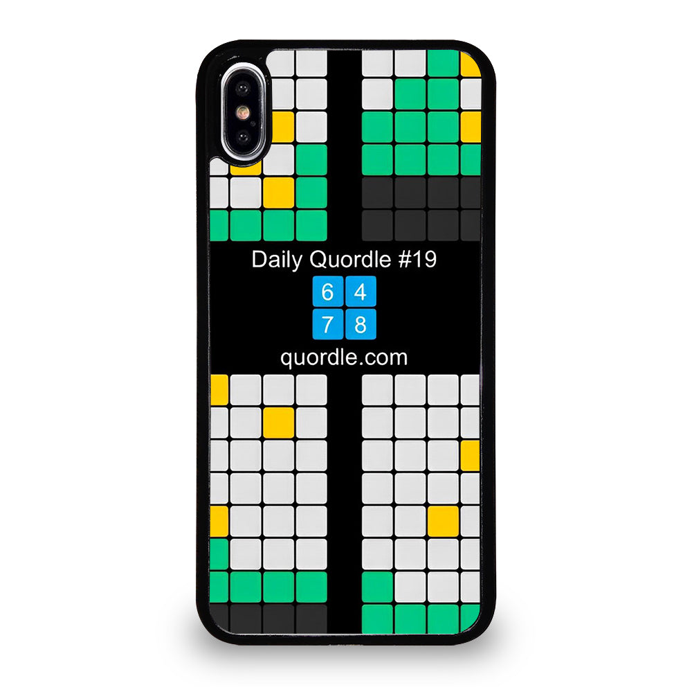 QUORDLE 2 iPhone XS Max Case Cover
