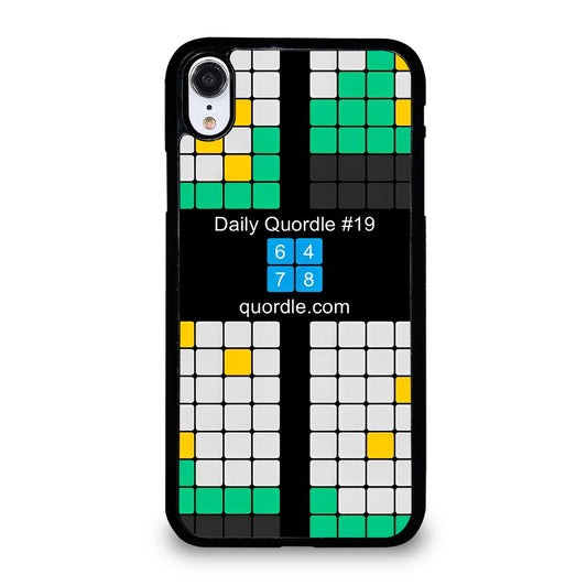 QUORDLE 2 iPhone XR Case Cover