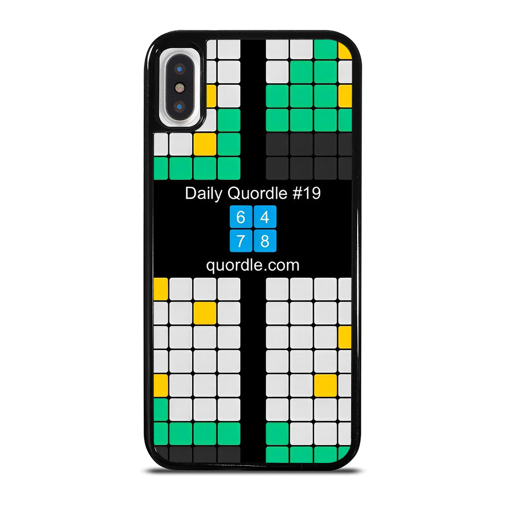 QUORDLE 2 iPhone X / XS Case Cover