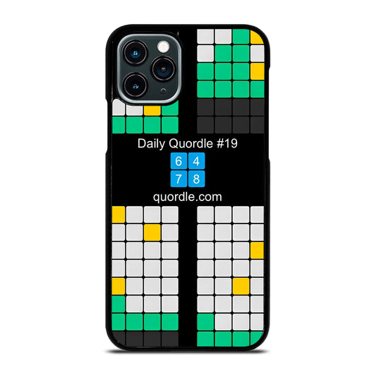 QUORDLE 2 iPhone 11 Pro Case Cover