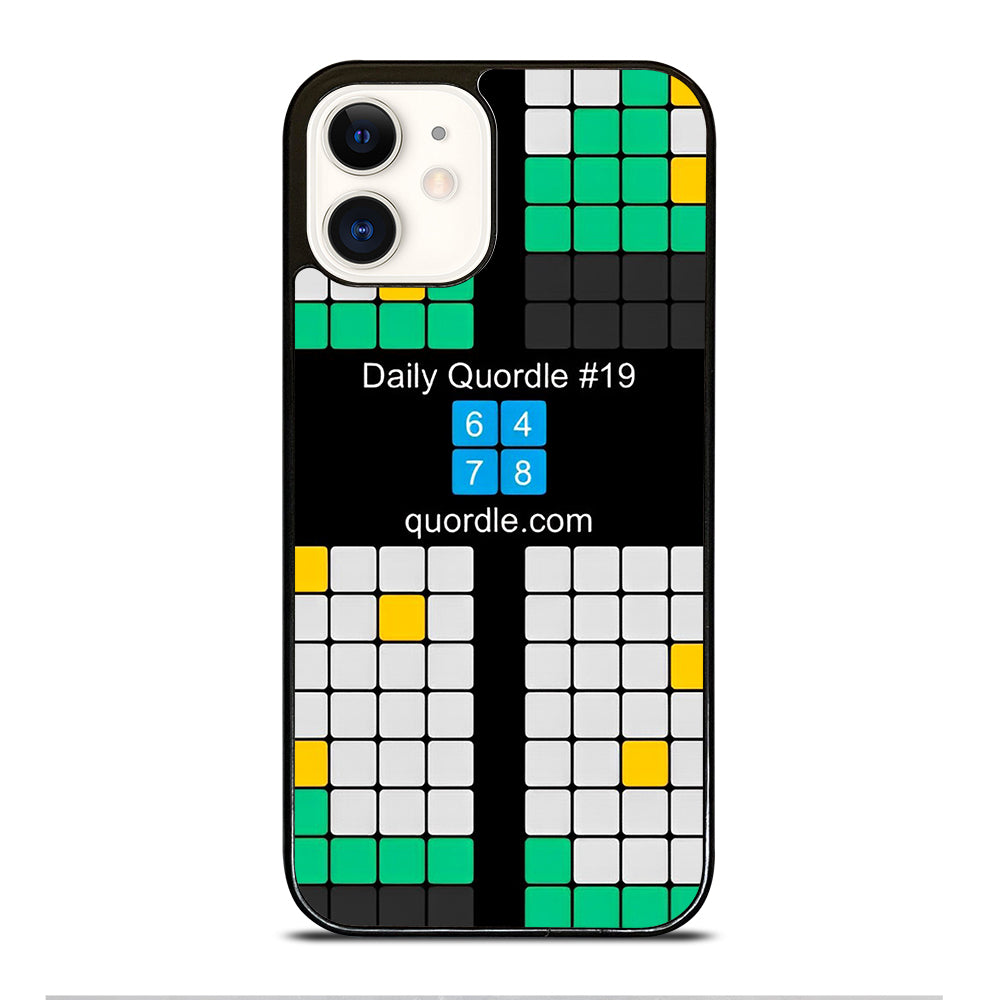 QUORDLE 2 iPhone 12 Case Cover