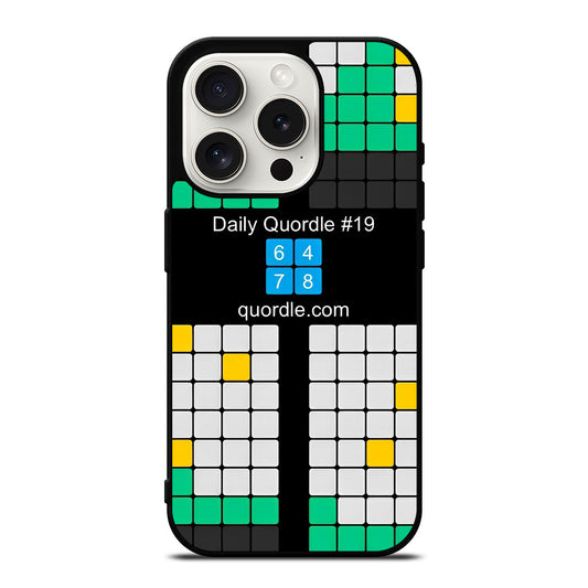 QUORDLE 2 iPhone 15 Pro Case Cover