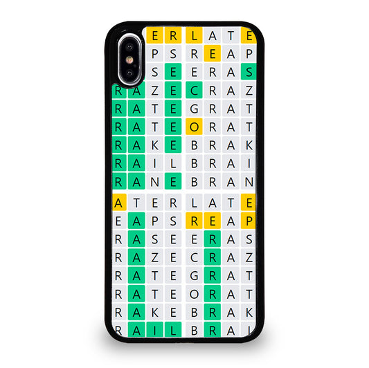 QUORDLE iPhone XS Max Case Cover