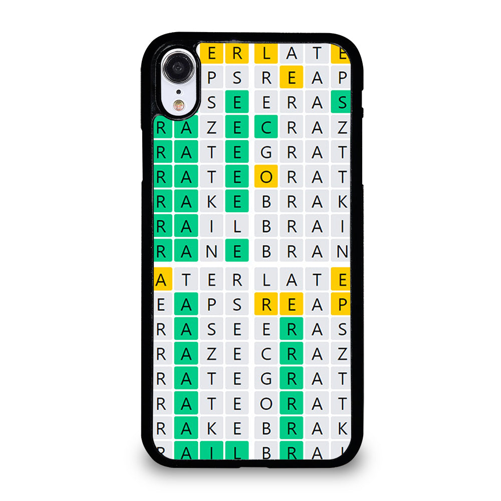 QUORDLE iPhone XR Case Cover