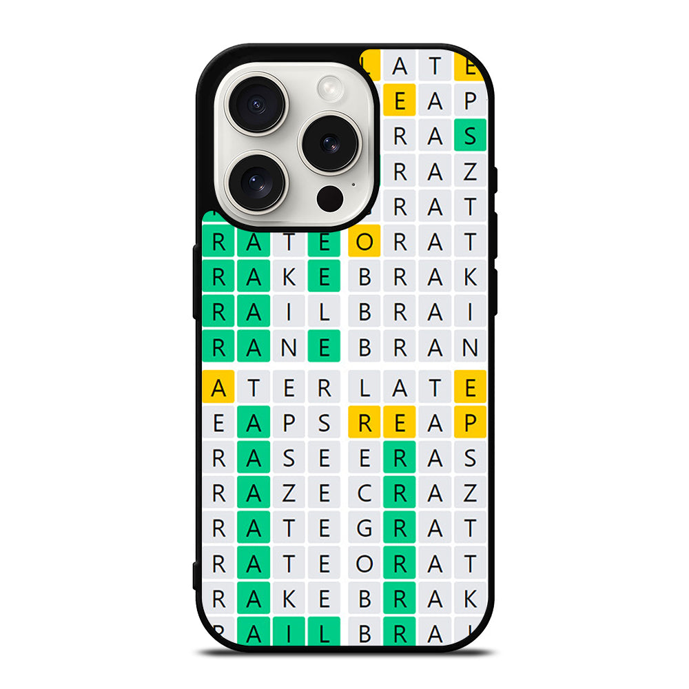 QUORDLE iPhone 15 Pro Case Cover