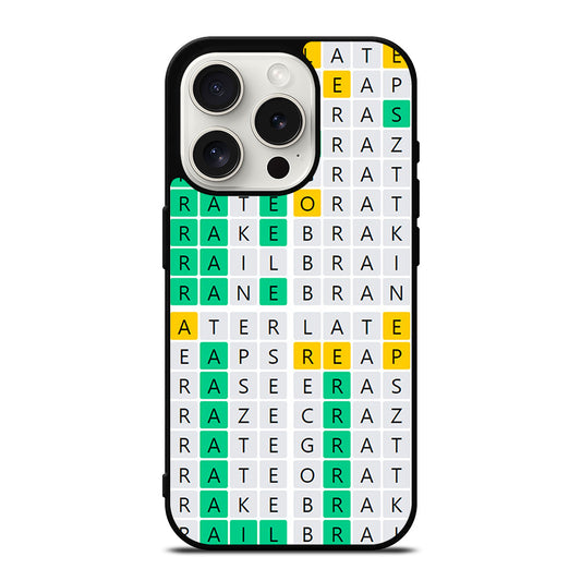 QUORDLE iPhone 15 Pro Case Cover