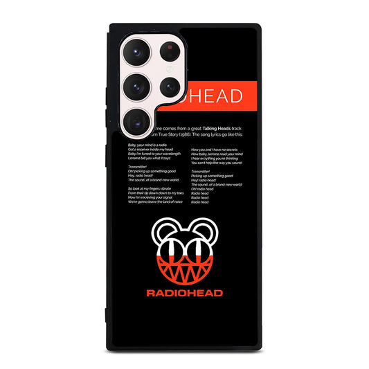 RADIOHEAD BAND LYRIC Samsung Galaxy S23 Ultra Case Cover