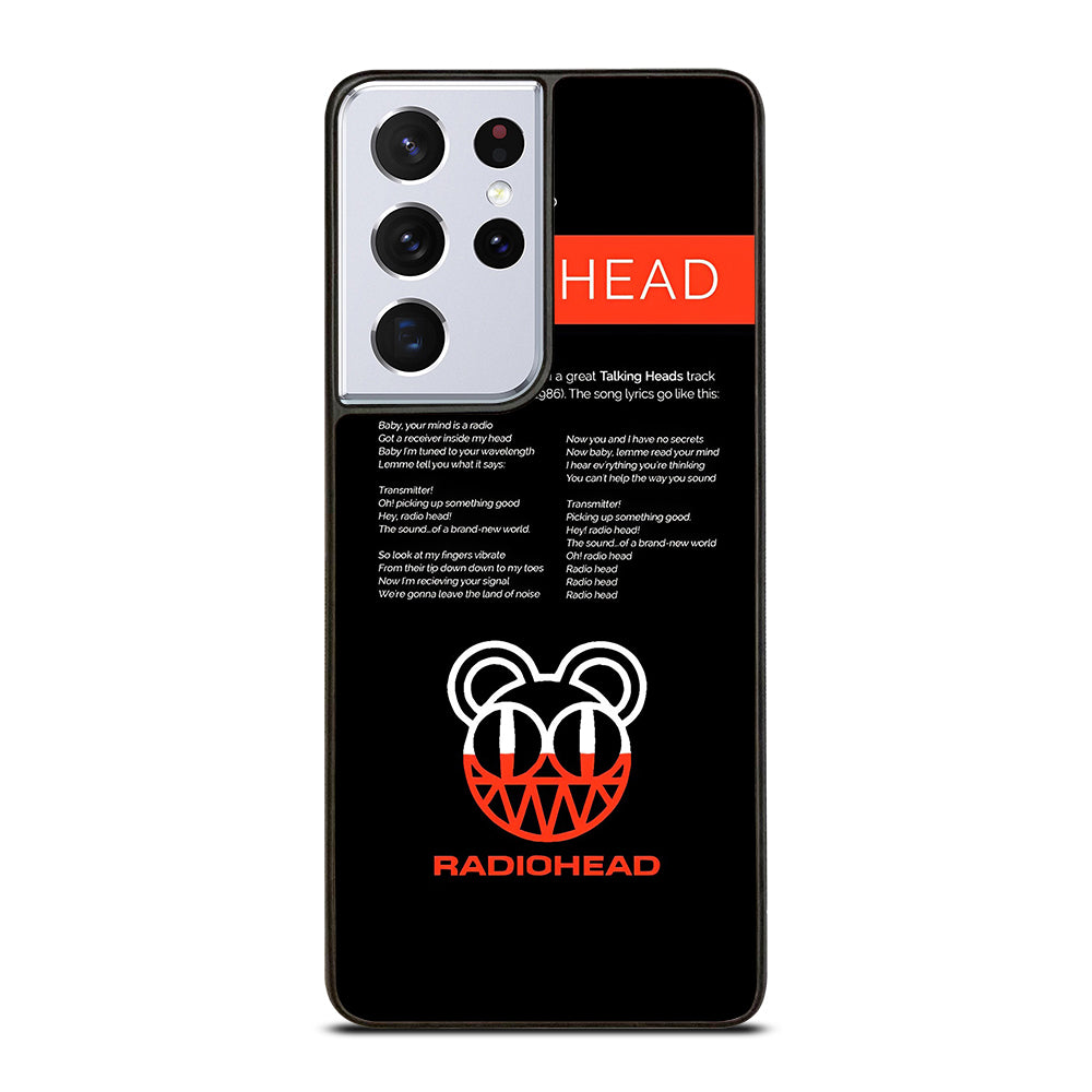RADIOHEAD BAND LYRIC Samsung Galaxy S21 Ultra Case Cover