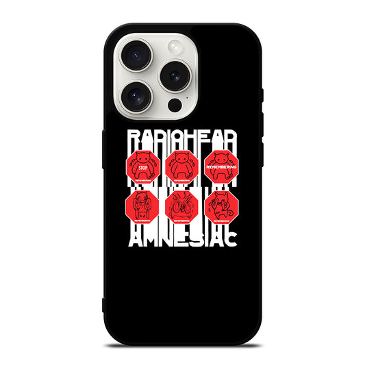 RADIOHEAD GROUP BAND LOGO iPhone 15 Pro Case Cover