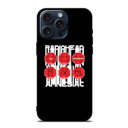 RADIOHEAD GROUP BAND LOGO iPhone 15 Pro Max Case Cover