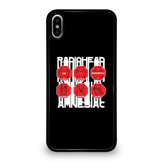 RADIOHEAD GROUP BAND LOGO iPhone XS Max Case Cover
