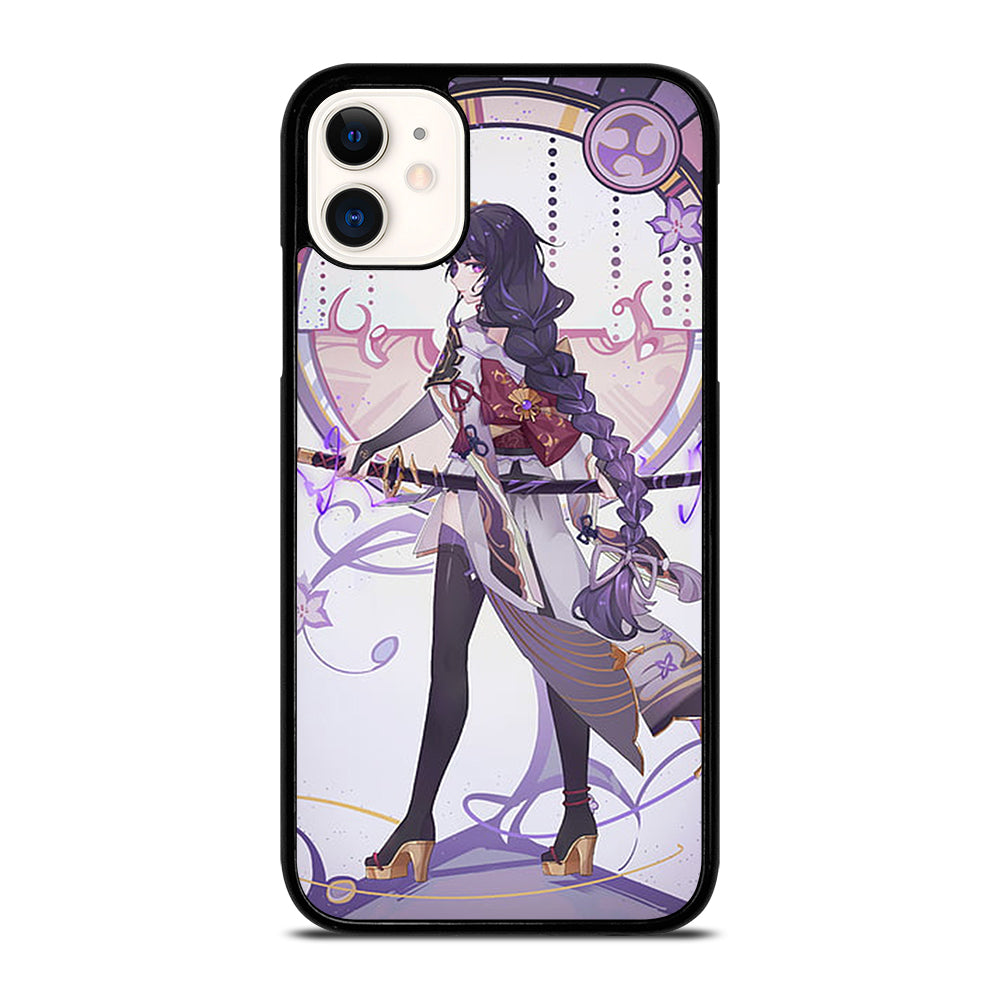 RAIDEN SHOGUN GENSHIN IMPACT GAME 1 iPhone 11 Case Cover