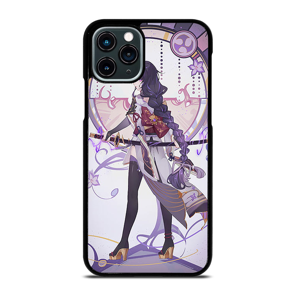 RAIDEN SHOGUN GENSHIN IMPACT GAME 1 iPhone 11 Pro Case Cover