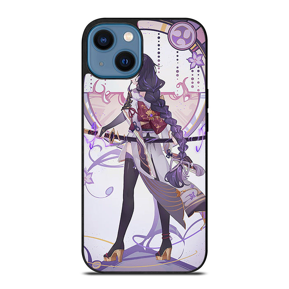 RAIDEN SHOGUN GENSHIN IMPACT GAME 1 iPhone 14 Case Cover
