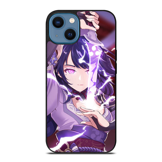 RAIDEN SHOGUN GENSHIN IMPACT GAME 2 iPhone 14 Case Cover