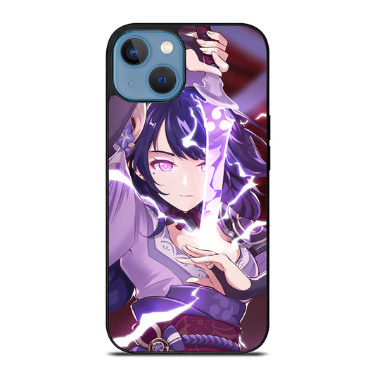 RAIDEN SHOGUN GENSHIN IMPACT GAME 2 iPhone 13 Case Cover