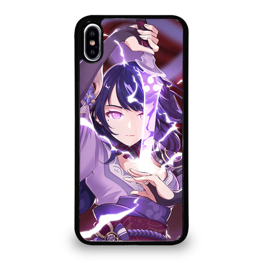 RAIDEN SHOGUN GENSHIN IMPACT GAME 2 iPhone XS Max Case Cover