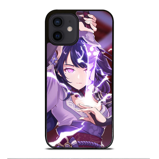 RAIDEN SHOGUN GENSHIN IMPACT GAME 2 iPhone 12 Mini Case Cover