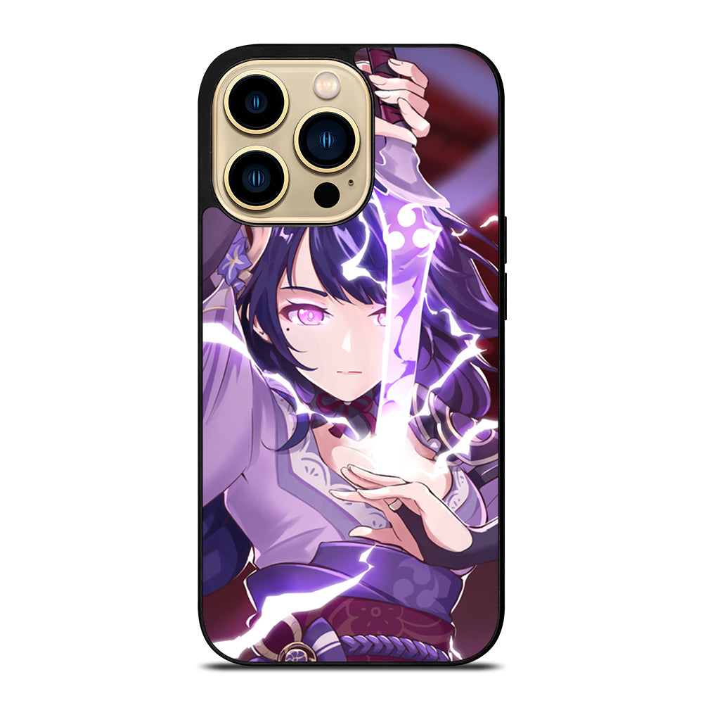 RAIDEN SHOGUN GENSHIN IMPACT GAME 2 iPhone 14 Pro Max Case Cover