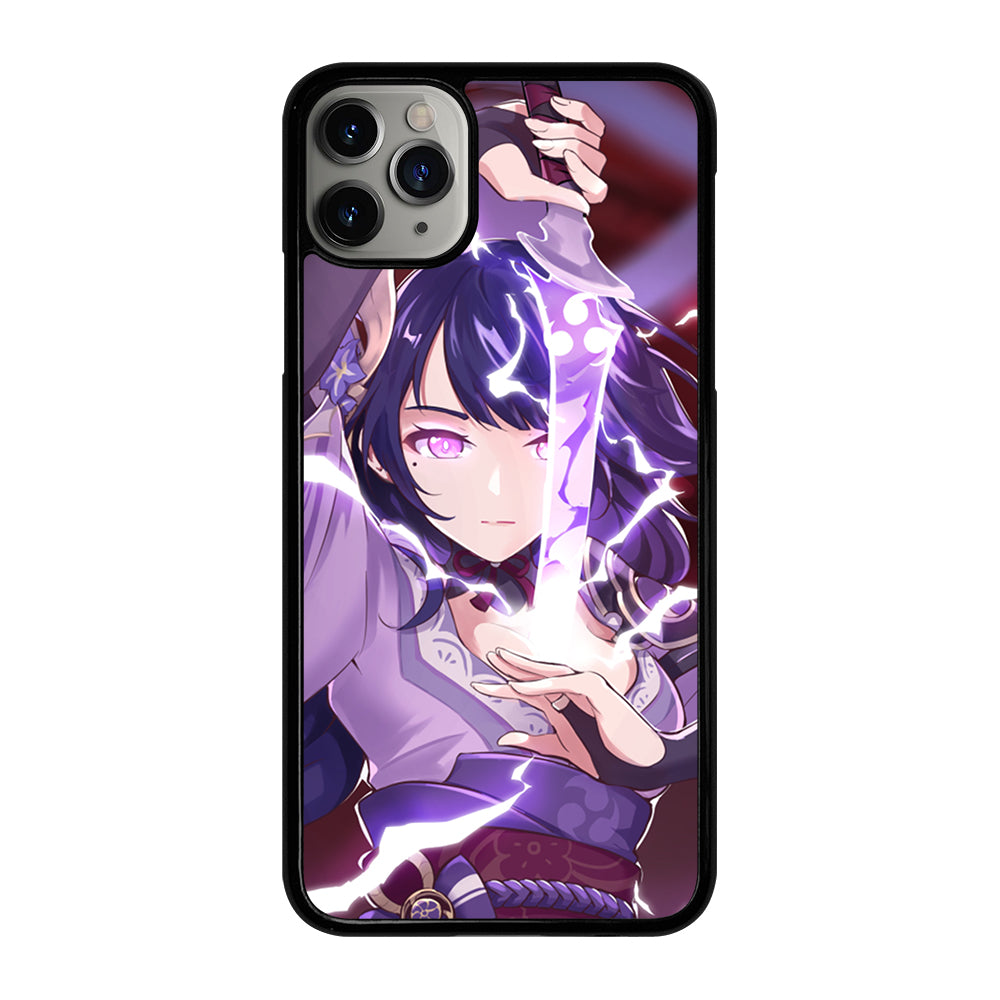 RAIDEN SHOGUN GENSHIN IMPACT GAME 2 iPhone 11 Pro Max Case Cover