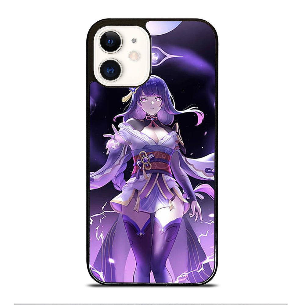 RAIDEN SHOGUN GENSHIN IMPACT GAME 3 iPhone 12 Case Cover