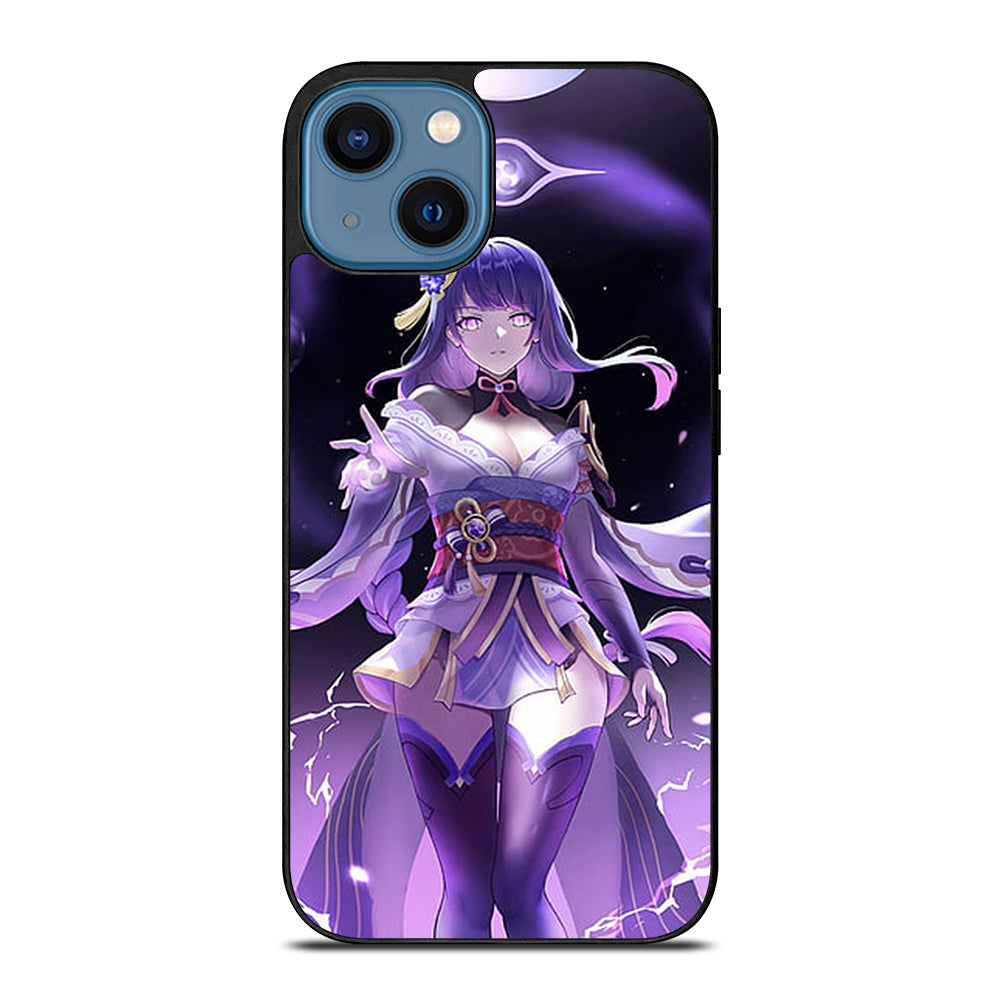 RAIDEN SHOGUN GENSHIN IMPACT GAME 3 iPhone 14 Case Cover